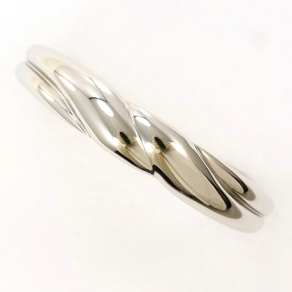 Seiko Jewelry PT1000 Platinum Ring, 1 piece, Total Weight 3.8g,